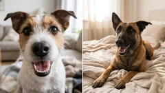 Pes ukazuje přední zuby, když je šťastný: je to opravdu pravda