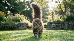 Dokáže kočka ovládat svůj ocas, nebo si ten dělá, co chce