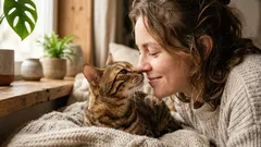 Kočka se o vás otírá nosem? Je to víc než jen projev náklonnosti